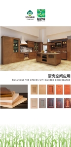Bamboo Kitchen Door, Bamboo Kitchen Refacing, Green Kitchen